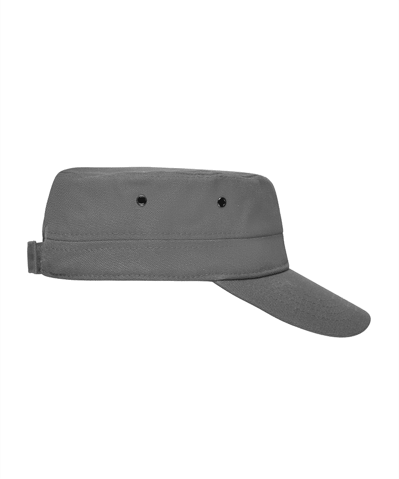 Cappello stile vasco militare Myrtle Beach MB7018 blu navy grigio destro