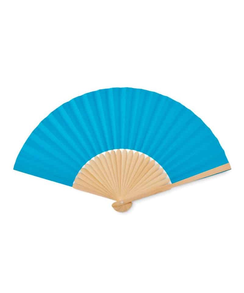 Ventaglio-in-bamboo-con-tessuto-di-carta-MO6828-turchese