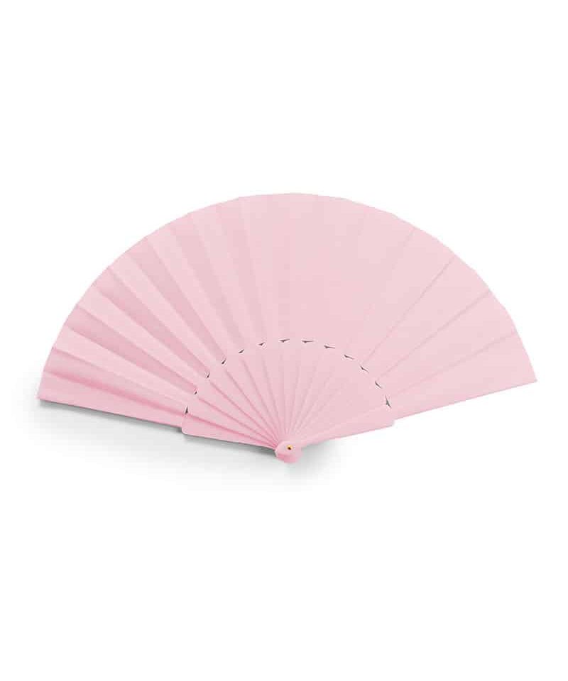 Ventaglio in plastica e poliestere 23cm 50068 26 ventaglio-in-plastica-e-poliestere-23cm-50068-ventaglio-personalizzato-rosa