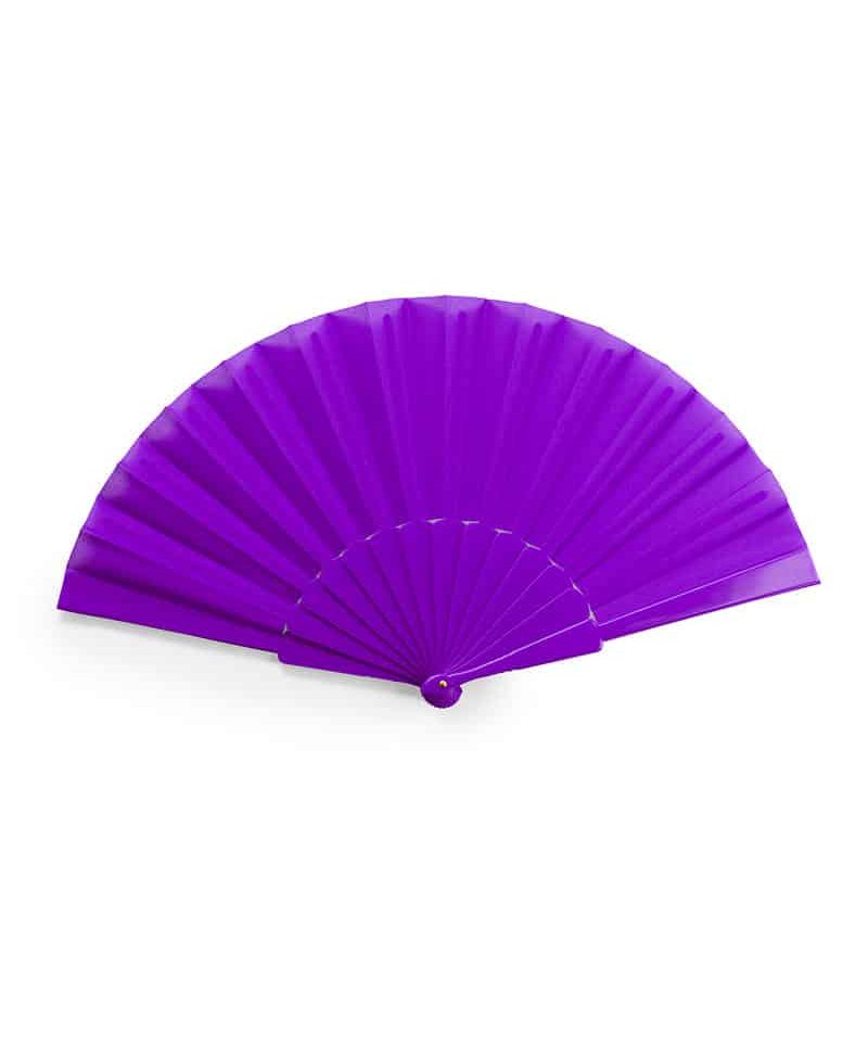 Ventaglio in plastica e poliestere 23cm 50068 27 ventaglio-in-plastica-e-poliestere-23cm-50068-ventaglio-personalizzatov-porpora