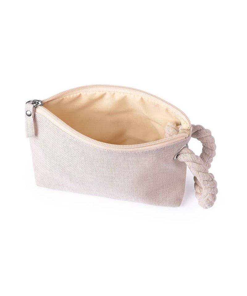 Beauty trousse in cotone con manico in corda 43295 6 Beauty-con-manico-in-corda-intrecciata-in-poliestere-e-cotone-5879-aperto