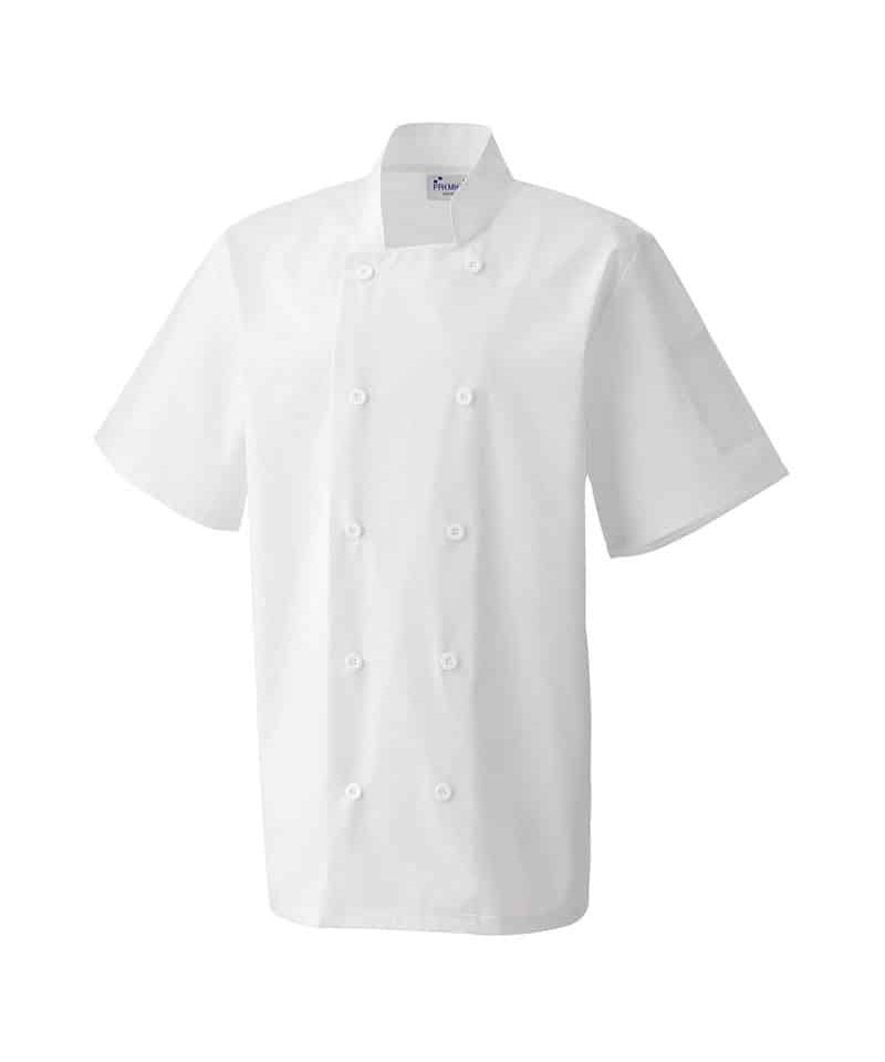 Giacca-cuoco-manica-corta-Premier-PR656-bianco