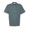 Giacca cuoco manica corta Premier PR656 1 Giacca-cuoco-manica-corta-Premier-PR656-blu-acciaio