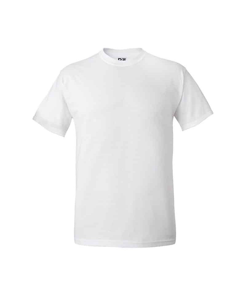 T-shirt Manica Corta 130g Black Spider BS130 bianco