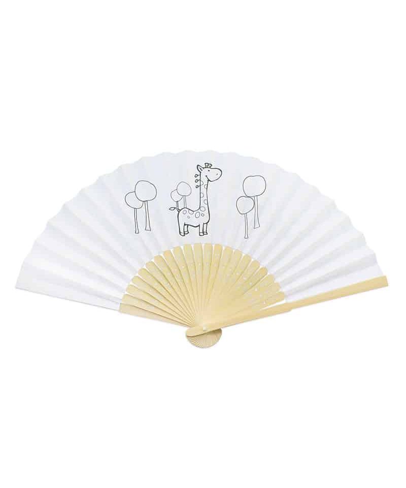 Ventagli-personalizzati-in-bamboo-e-carta-5005109-fantasia-giraffa