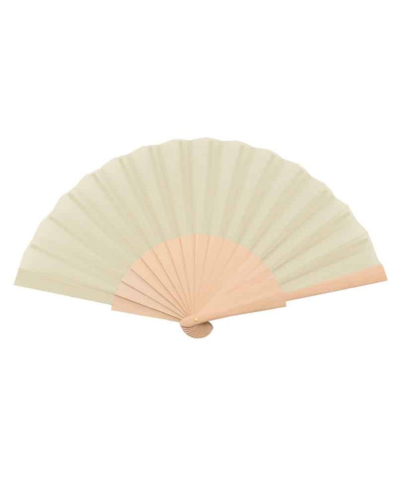Ventagli-personalizzati-in-legno-e-poliestere-con-tela-colorata-50057-avorio