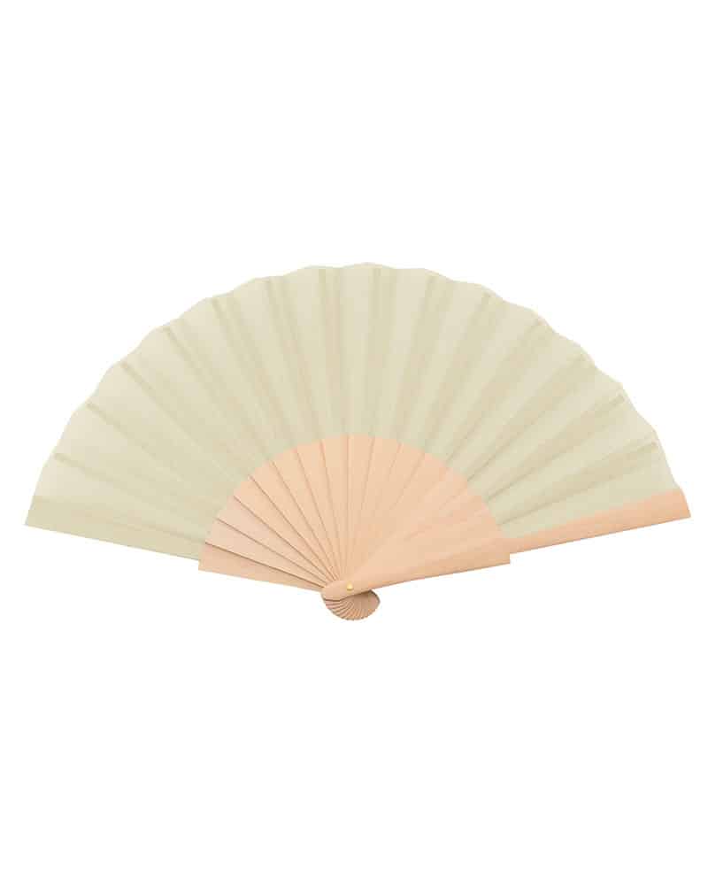 Ventagli-personalizzati-in-legno-e-poliestere-con-tela-colorata-50057-avorio