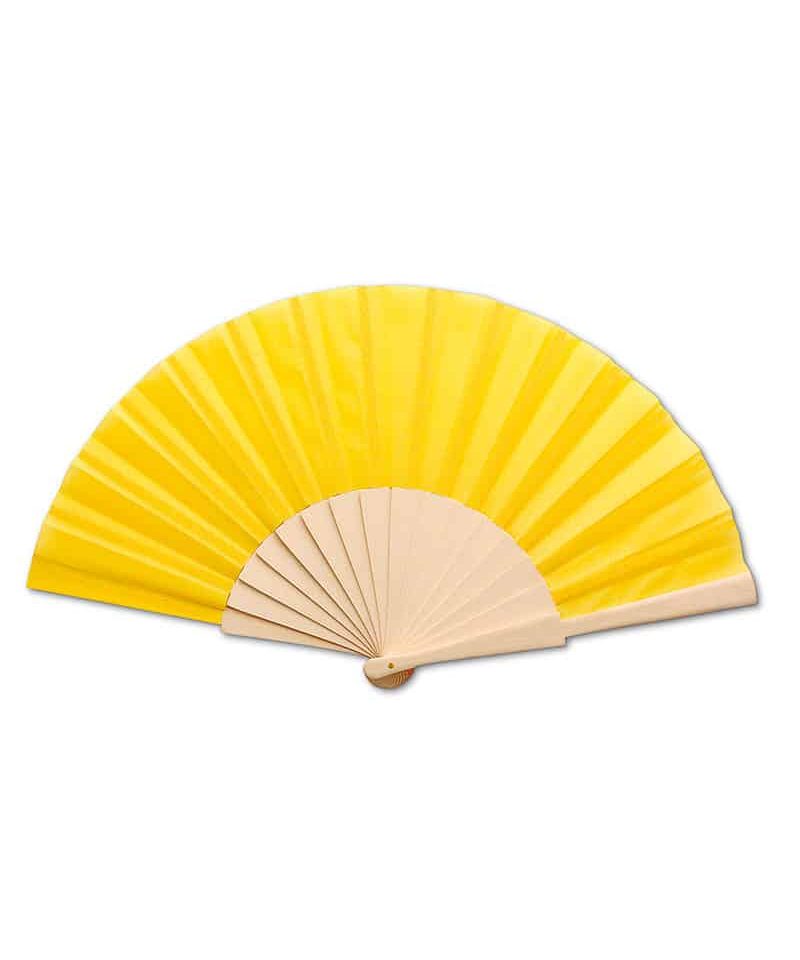 Ventagli-personalizzati-in-legno-e-poliestere-con-tela-colorata-50057-giallo