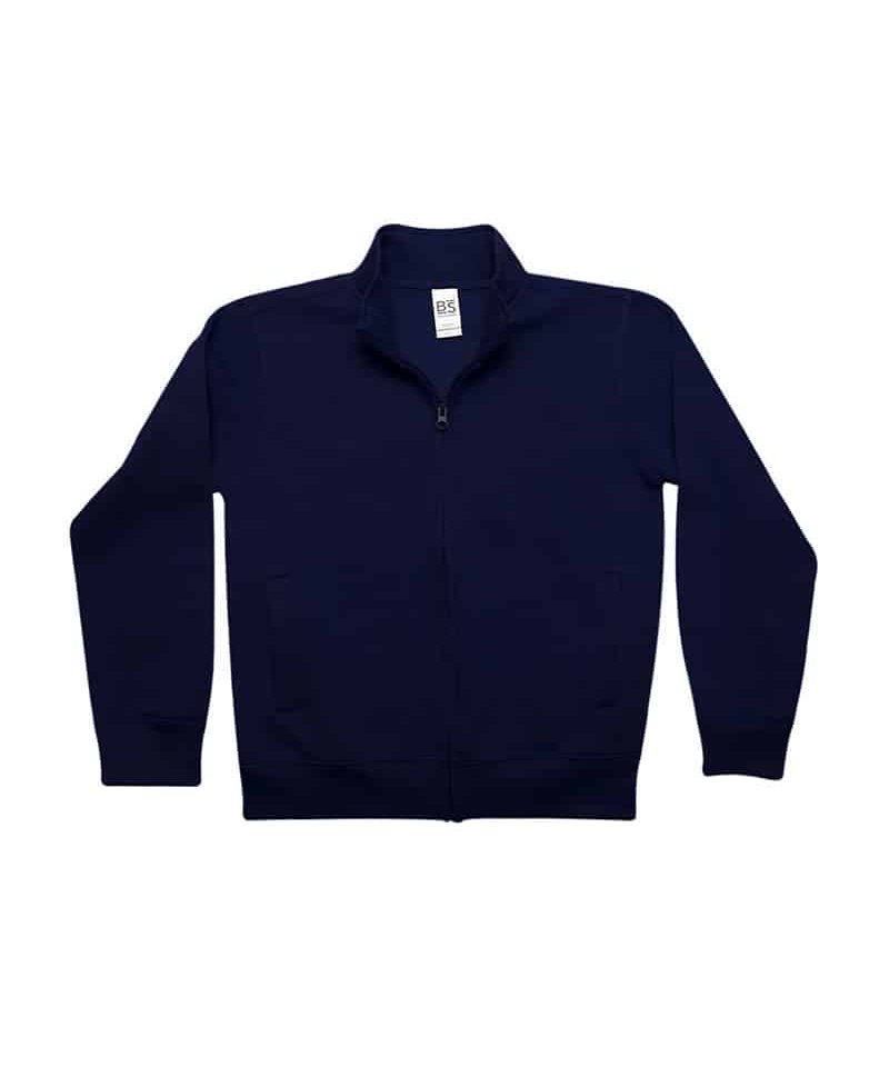 Felpa bambino zip intera Black Spider BSK334 13 Felpa bambino zip intera Black Spider BSK334 blu navy