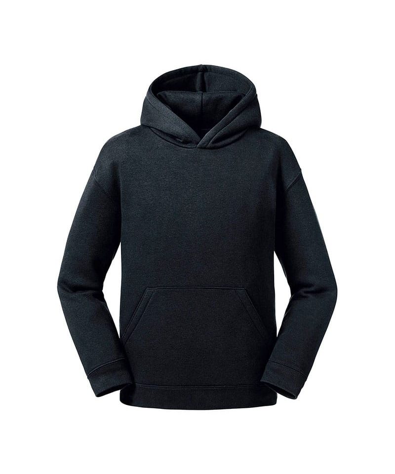Felpa bambino cappuccio Russell JE265B 10 Felpa bambino cappuccio Russell JE265B nero