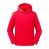 Felpa bambino cappuccio Russell JE265B 1 Felpa bambino cappuccio Russell JE265B rosso