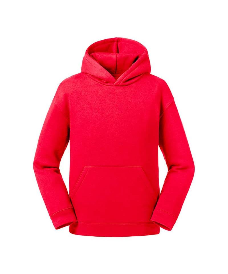 Felpa bambino cappuccio Russell JE265B rosso