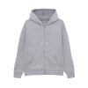 Felpa bambino zip e cappuccio Black Spider BSK304 1 Felpa bambino zip e cappuccio Black Spider BSK304 grigio