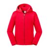 Felpa bambino zip e cappuccio Russell JE266B 2 Felpa bambino zip e cappuccio Russell JE266B rosso