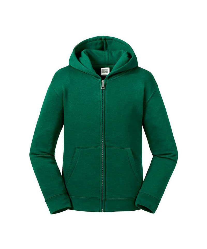 Felpa bambino zip e cappuccio Russell JE266B 13 Felpa bambino zip e cappuccio Russell JE266B erde-bottiglia