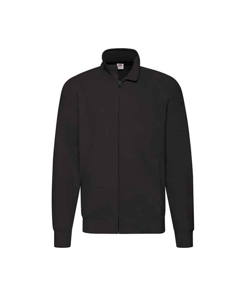 Felpa bambino zip intera Black Spider BSK300 nero