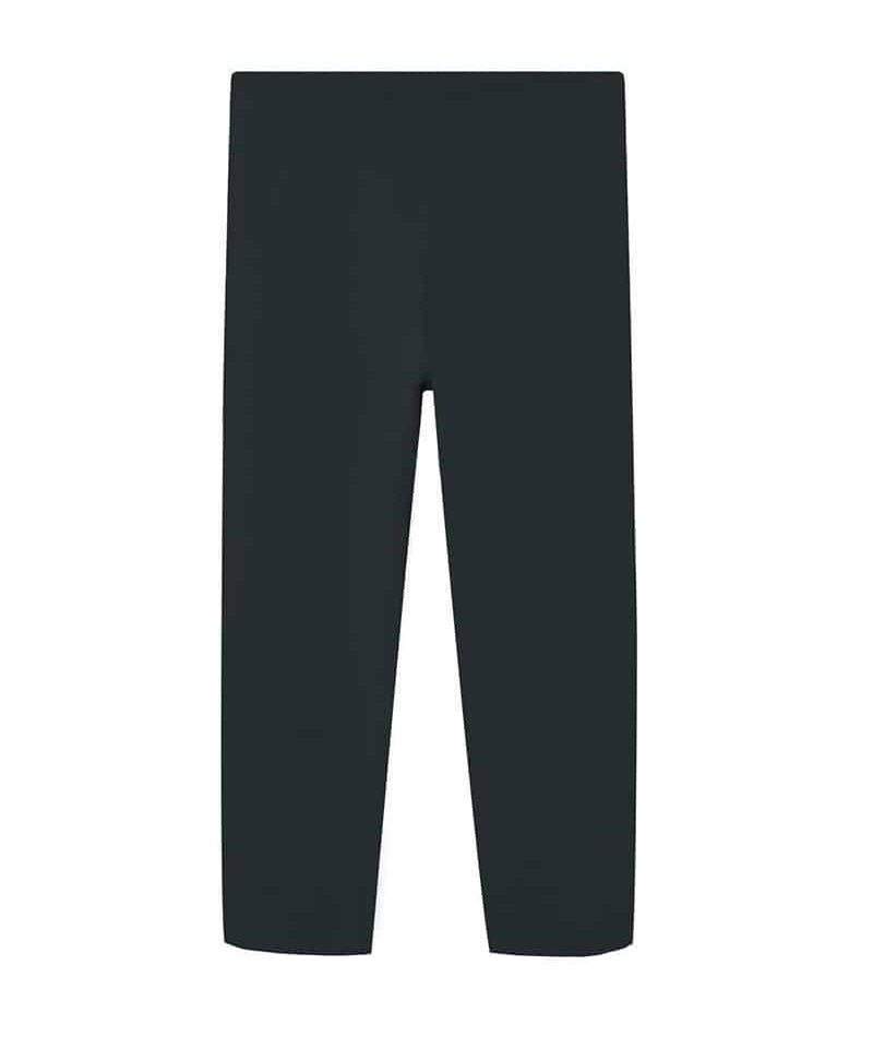 Leggings-bambina-al-ginocchio-Black-Spider-BSK461-nero
