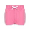 Pantaloncino short bambina Skinnifit SKSM069 1 Pantaloncino short bambina Skinnifit SKSM069 rosa bianco