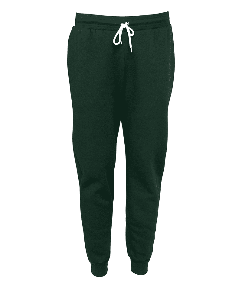 Pantaloni felpati unisex Bella Canvas BE3727 16 Pantaloni felpati unisex Bella Canvas BE3727 verde foresta