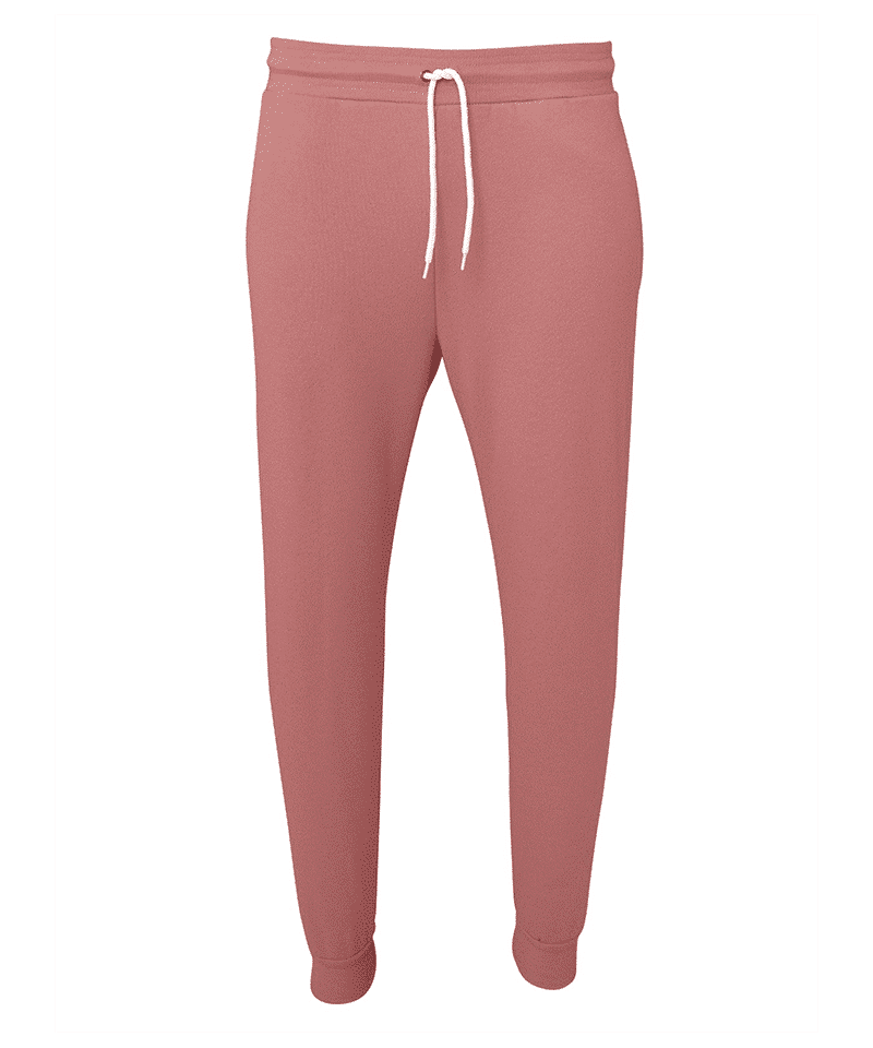 Pantaloni felpati unisex Bella Canvas BE3727 20 Pantaloni felpati unisex Bella Canvas BE3727 rosa antico
