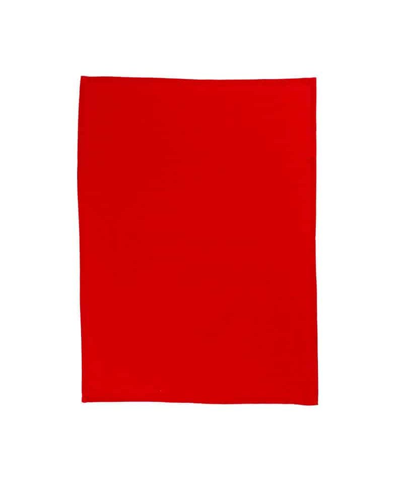 Strofinaccio in cotone riciclato 24426 rosso
