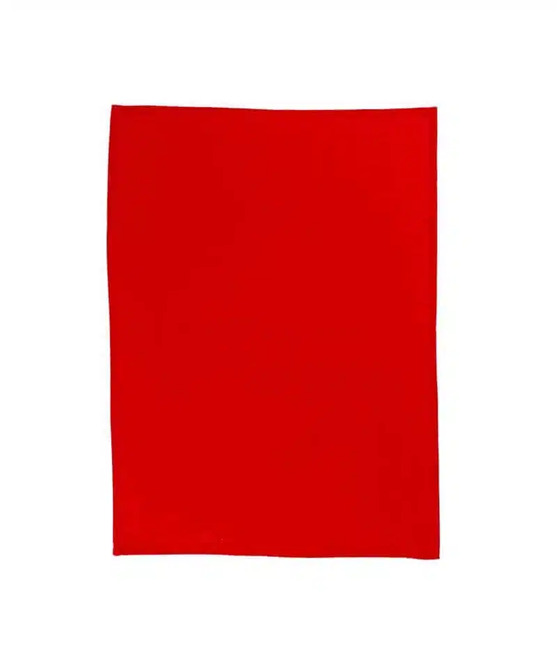 Strofinaccio in cotone riciclato 24426 rosso