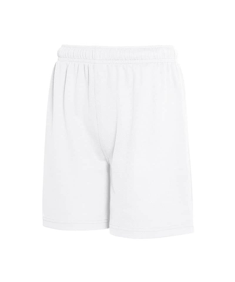 pantaloncino-sport-bambino-in-poliestere-Sprintex-SP401-bianco