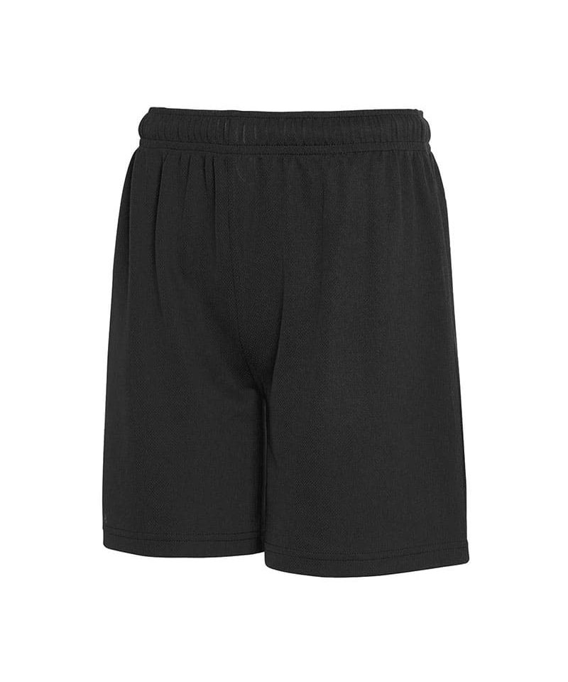 Pantaloncino sport bambino in poliestere Sprintex SP401 nero