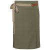 Grembiule Karlowsky con lacci in pelle KVS12 2 Grembiule Karlowsky con lacci in pelle KVS12 verde