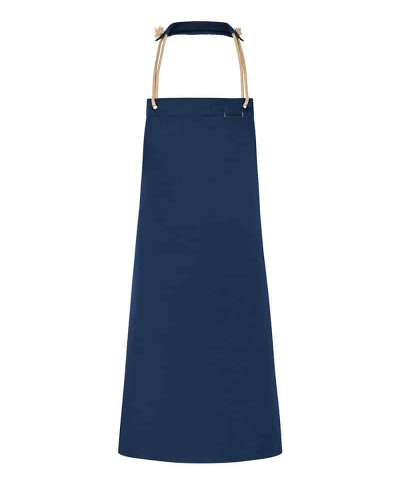 Grembiule-Karlowsky-con-pettorina-e-laccio-corda-KLS40-blu