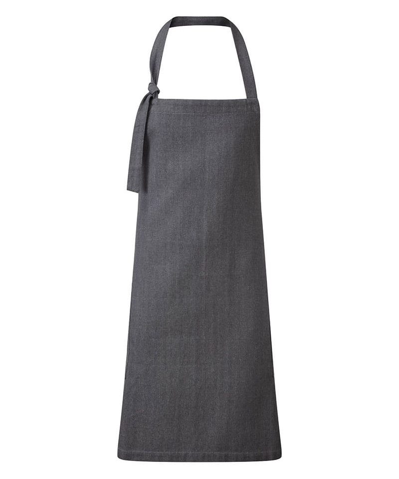 Grembiule Premier con pettorina in policotone riciclato PR122 8 Grembiule-Premier-con-pettorina-in-policotone-riciclato-PR122-denim-grigio