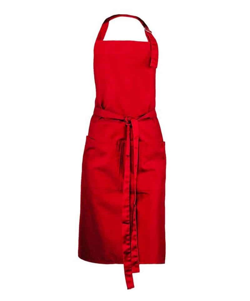 Grembiule con pettorina Colore Italiano MI050 15 Grembiule con pettorina Colore Italiano MI050 rosso