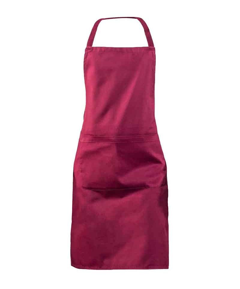 Grembiule con pettorina Colore Italiano MI051 11 Grembiule con pettorina Colore Italiano MI051 bordeaux