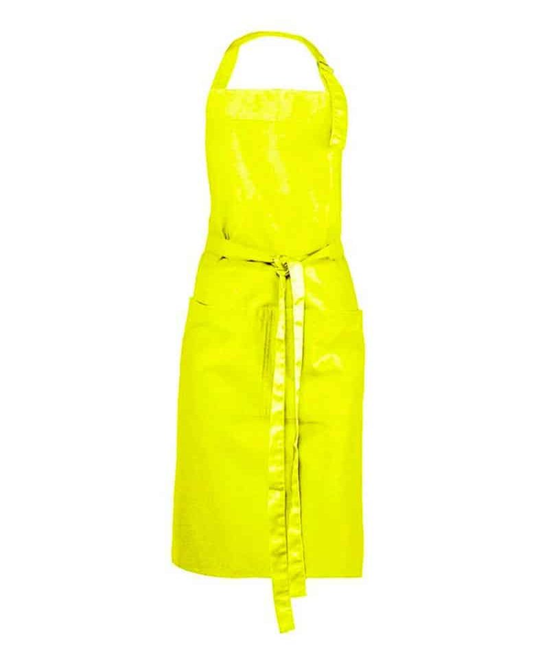 Grembiule fluo con pettorina Colore Italiano MI020 giallo fluo