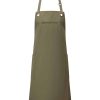 Grembiule Premier con tasca con zip PR121 2 Grembiule Premier con tasca con zip PR121 verde oliva