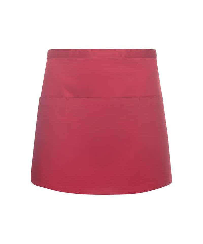 Grembiule corto con 3 tasche Karlowsky KBVS3 rosso