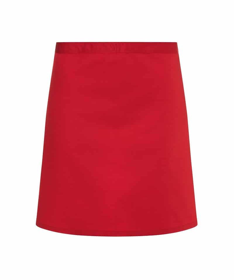 Grembiule ginocchio senza tasche Karlowsky KBVS2 18 Grembiule ginocchio senza tasche Karlowsky KBVS2 rosso