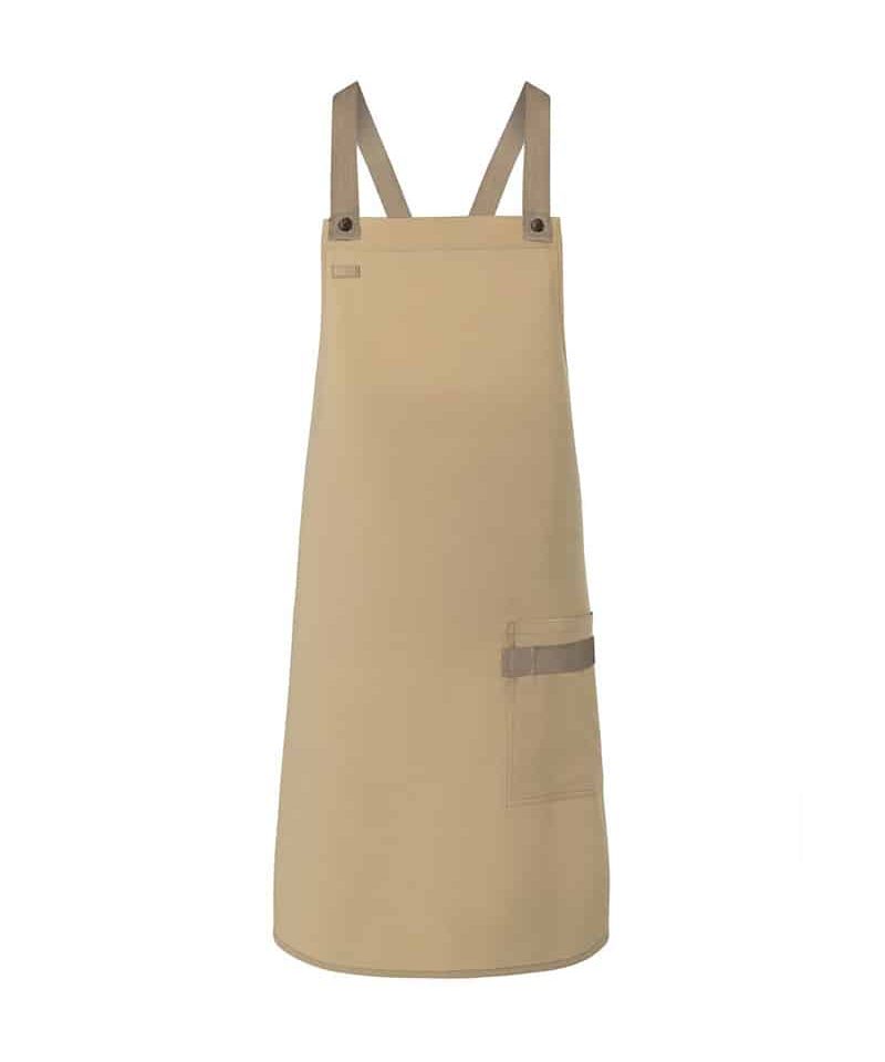 Grembiule con pettorina e cinturini rimovibili Karlowsky KLS38 20 Grembiule con pettorina e cinturini rimovibili Karlowsky KLS38 beige
