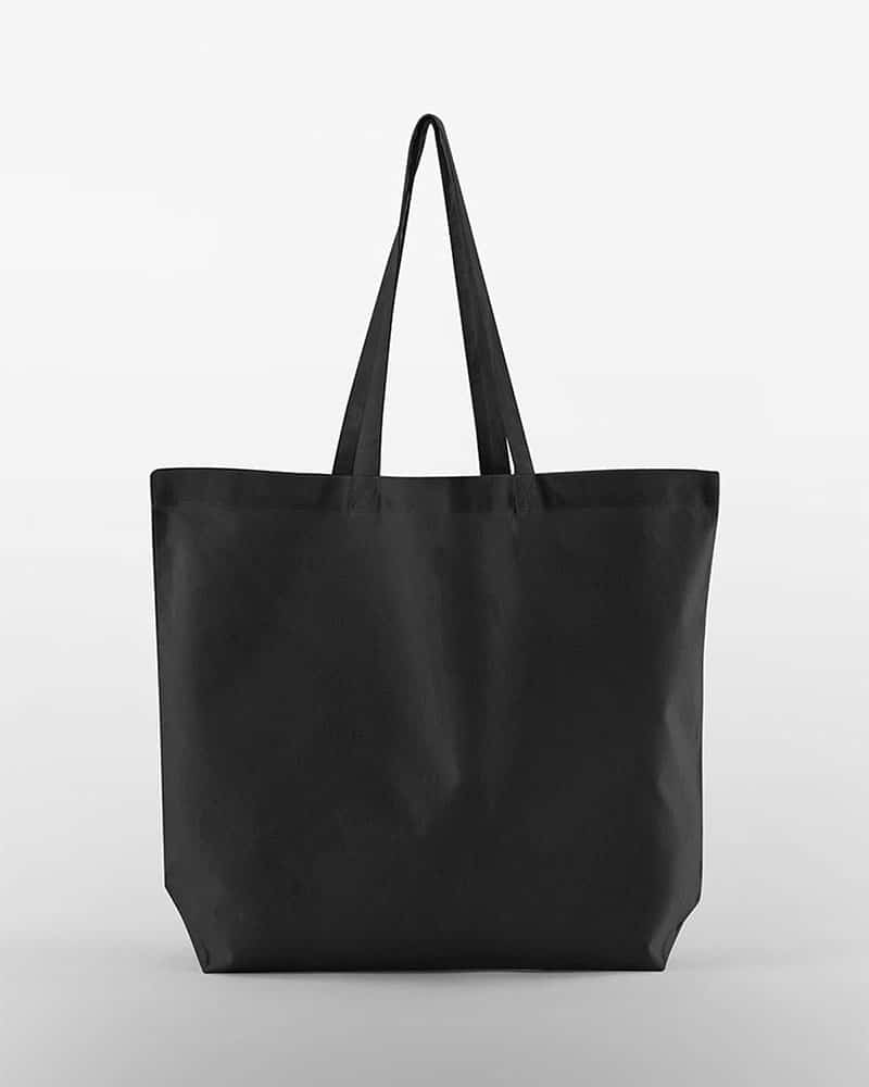 Shopper in cotone organico Westford Mill W165 8 Shopper-in-cotone-organico-Westford-Mill-W165-nero