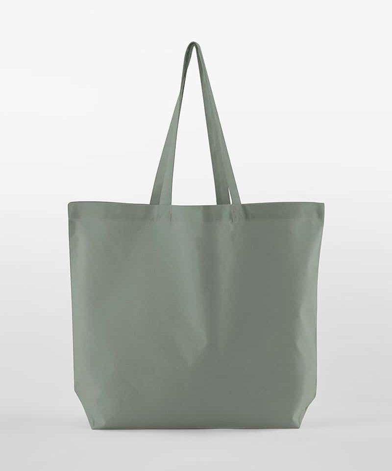 Shopper-in-cotone-organico-Westford-Mill-W165-verde-salvia