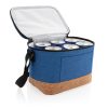 Borsa termica con bordo in sughero P422.265 1 Borsa-termica-con-bordo-in-sughero-P422.265-blu-aperta