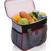 Borsa termica frigo bicolore P733034 2 Borsa-termica-frigo-bicolore-P733034-rossa-aperta