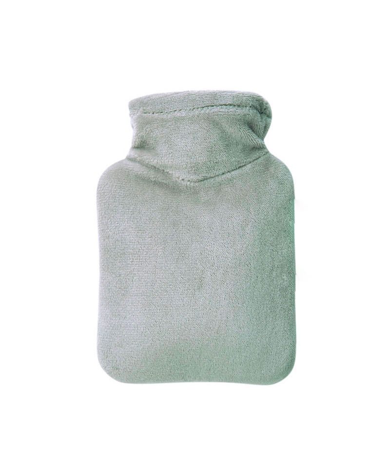 0911 mini borsa acqua calda con cover in pile hugo frosch grigio 1