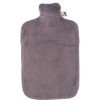 Borse acqua calda con cover in pelo HU3137 2 Borse acqua calda con cover in pelo HU3137 personalizzate hugo-frosch grigio