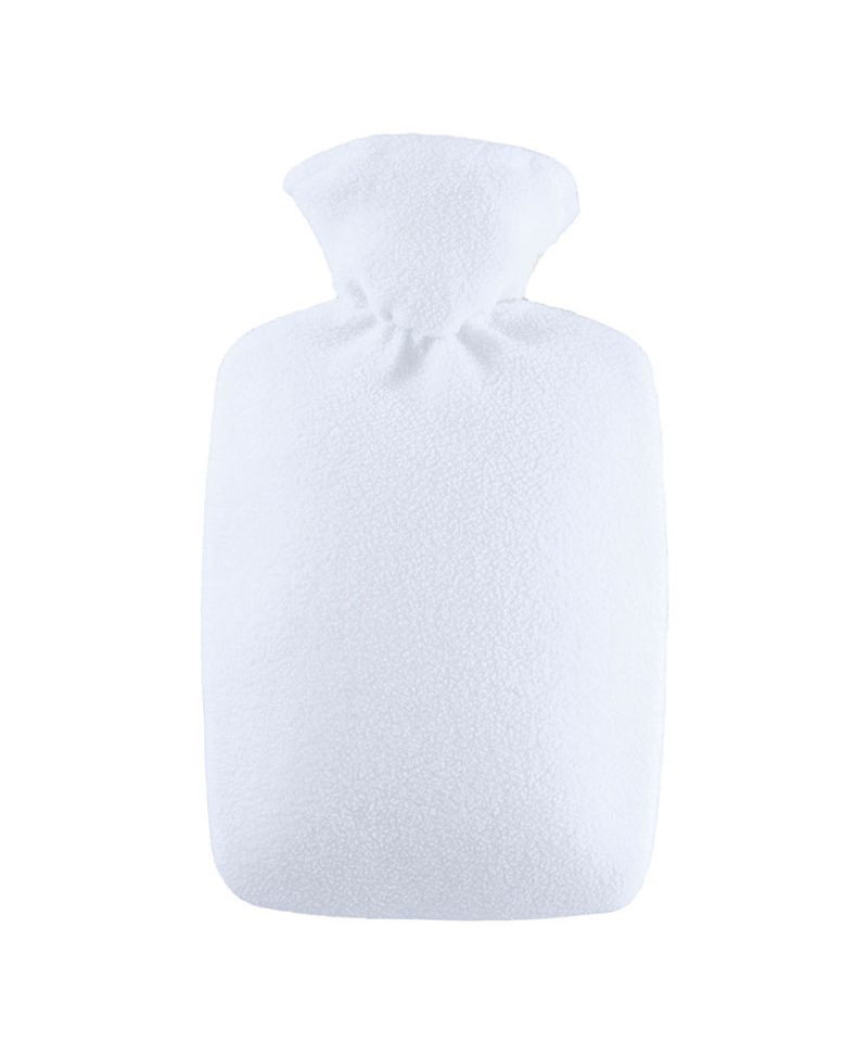 Borsa acqua calda in pile HU067 Fleece Hugo Frosch bianco