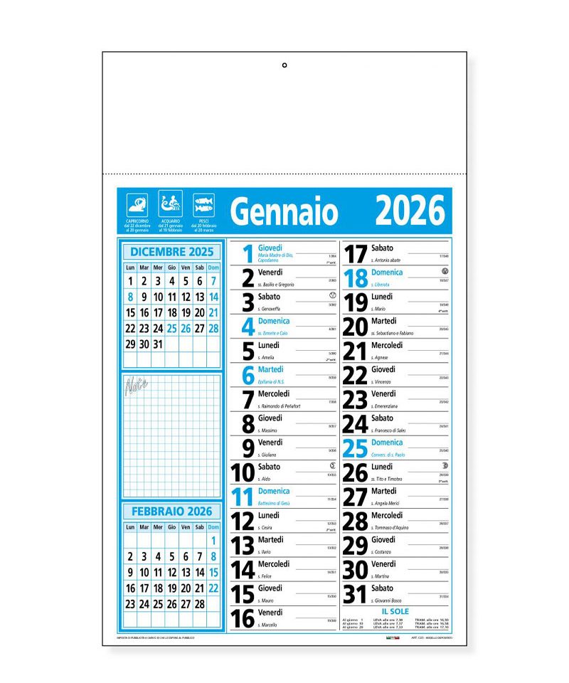 Calendari-da-parete-personalizzabili-con-loghi-aziendali-blu-con-spazio-per-le-note-c2390b
