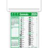 Calendario da parete con passafoglio personalizzabile con logo aziendale CP23C 1 Calendario da parete con passafoglio personalizzabile con logo aziendale cp23c verde