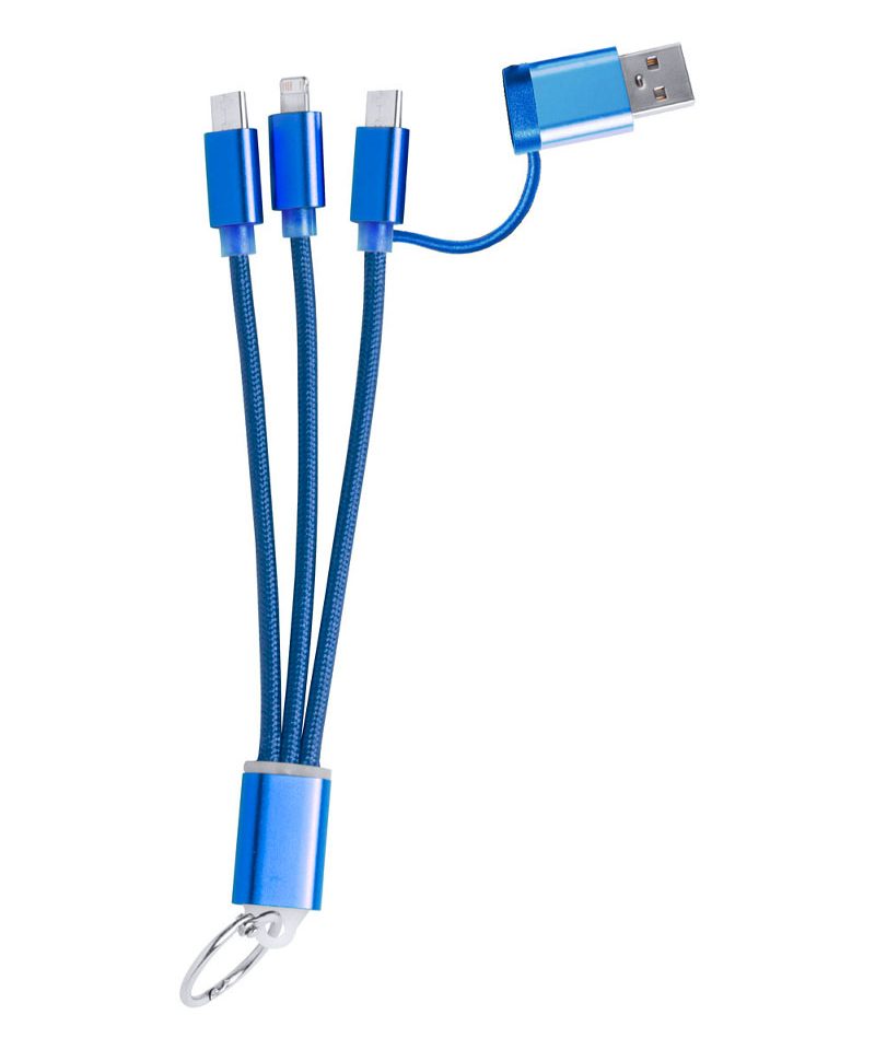 Cavo-di-ricarica-con-portachiavi-corto-ap722111-blu