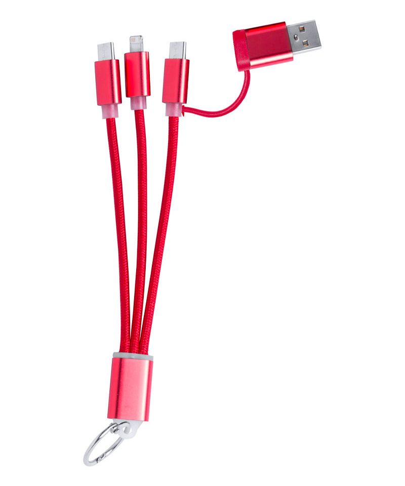 Cavo-di-ricarica-con-portachiavi-corto-ap722111-rosso